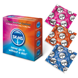 Skins Préservatifs Assorted Pack 4